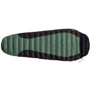 Daunenschlafsack Warmpeace Viking 300 195 cm grün/schwarz Green/Grey/Black