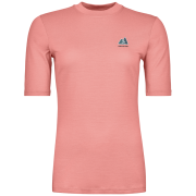 Damen-T-Shirt Ortovox 185 Merino Mtn Hug Ts Women's rosa Bloom