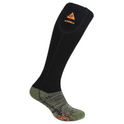 Wärmesocken Alpenheat Fire Wool Socks schwarz/grau black / green