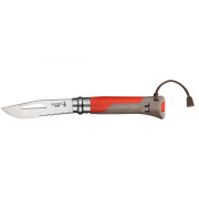 Klappmesser Opinel VRI N°08 Inox Outdoor rot