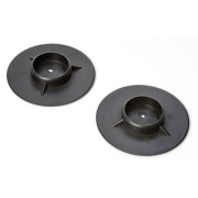 Set Bo-Camp Tent base - Large 10 cm schwarz