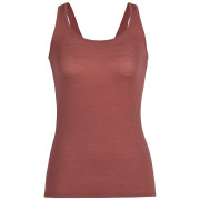 Damenunterhemd Icebreaker Wmns Siren Tank rot grape