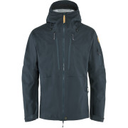 Herrenjacke Fjällräven Keb Eco-Shell Jacket M dunkelblau Dark Navy