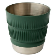 Falttasse Sea to Summit Detour Stainless Steel Collapsible Mug grün Laurel Wreath Green