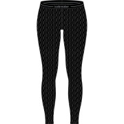 Damen-Funktionsunterhose Icebreaker W Mer 260 Vertex Leggings On-Piste schwarz/weiß Black/Snow/J