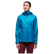 Damenjacke Black Diamond Treeline Rain Shell blau Azul