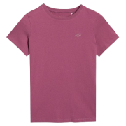 Kinder-T-Shirt 4F Tshirt F2397 weinfarbe DARK VIOLET
