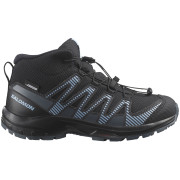 Kinderschuhe Salomon Xa Pro V8 Mid Waterproof schwarz/blau Black / Neptune. / Alaskan Blue
