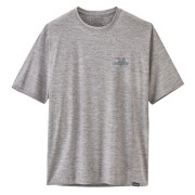 Herren-T-Shirt Patagonia M's Cap Cool Daily Graphic Shirt hellgrau '73 Skyline: Feather Grey