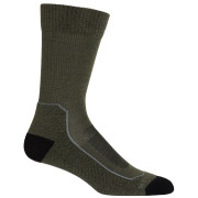 Herrensocken Icebreaker M Hike+ Light Crew braun Loden/Blk/Gritstone Hthr