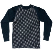 Herren-Funktionsshirt Devold Signature Merino 230 Shirt Man schwarz/weiß INK/RAWWHITE