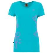 Damen-T-Shirt E9 Spring 2.2 hellblau Emerald
