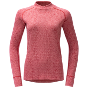 Damen-Funktionsshirt Devold Signature Silk 230 Cross Neck Wmn rosa Apricot