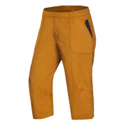 Herren 3/4 Hose Ocún JAWS 3/4 pants gelb BishopBrown