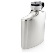 Flachmann GSI Outdoors Glacier Stainless Hip Flask 6 silber