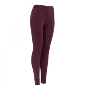 Damen-Funktionsunterhose Devold Multi Sport Merino 190 Longs Wmn weinfarbe PORT