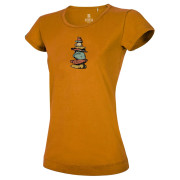 Damen-T-Shirt Ocún Classic T Women Stoneman gelb Brown Bronze