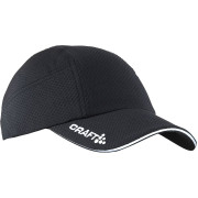 Baseballmütze Craft Running schwarz Black