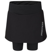 Damen- Radlerrock Progress Vuelta Skirt schwarz černá