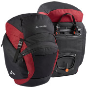 Fahrradtasche Vaude OnTour Back schwarz/rot black/carmine