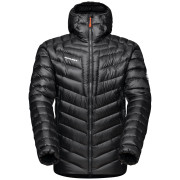 Herren-Winterjacke Mammut Broad Peak IN Hooded Jacket M 2022 schwarz/weiß Blackwhite