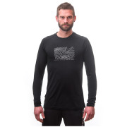Herren-T-Shirt Sensor Merino Air Pt Locate dl.rukáv