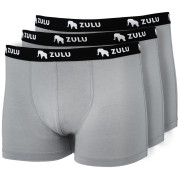 Herren-Boxershorts Zulu Bambus 210 3-pack grau Gray
