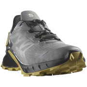Herren Laufschuhe Salomon Supercross 4 Gore-Tex grau Pewter