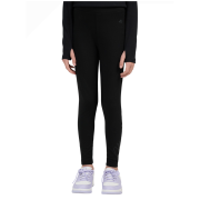 Kinder-Leggings 4F Tights Cas F313 Deep Black schwarz Deep Black