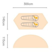 Zelt Regatta Hypefest 2 Man Tent