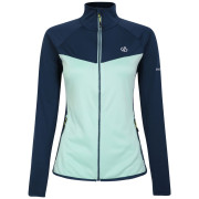 Damen Funktions-Sweatshirt Dare 2b Ascending Core Str hellgrün Mint Green/Moonlight Denim