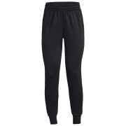 Damen-Jogginghosen Under Armour Fleece Jogge schwarz Black/Black