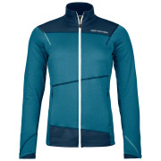 Damen-Sweatshirt Ortovox Fleece Light Jacket W blau mountain blue