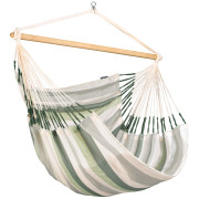 Hängestuhl La Siesta Domingo Kingsize weiß/grün Cheddar