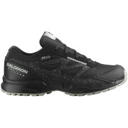 Kinderschuhe Salomon Outway Climasalomon™ Waterproof schwarz Black / Wrought Iron / Metal