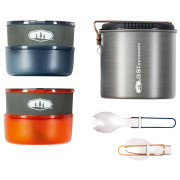 Geschirrset GSI Outdoors Halulite Dualist