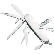 Multifunktionsmesser Ferrino Coltellino 11 Funzioni silber Silver