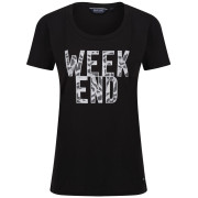 Damen-T-Shirt Regatta Filandra VII schwarz Black