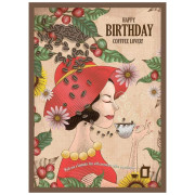 Kaffee Grower´s cup Geschenkpackung mit 2 Kaffeebeuteln Frau