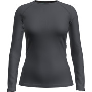 Damen-Funktionsshirt Icebreaker W Mer 260 Zoneknit Seamless LS Crewe schwarz Graphite