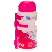 Kindertrinkflasche Just One One Smile rosa Transparent/Pink
