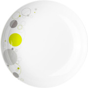 Teller Brunner Savana Deep plate weiß/grau
