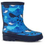 Kinderstiefel Regatta Mudplay II Junior 4DT blau Bubbles the Shark Blue Print