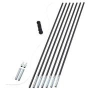Segmente Easy Camp Pole DIY Set 8,5 mm schwarz Black