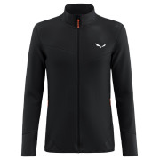 Herren Funktions-Sweatshirt Salewa Puez Waffle Hyb Pl Jacket M schwarz black out