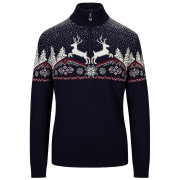 Damenpullover Dale of Norway Dale Christmas Fem Sweater dunkelblau/weiß Navy Offwhite Redrose