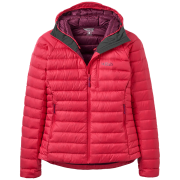 Damenjacke Rab Microlight Alpine Down Hoody rot