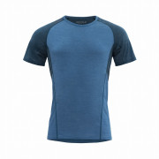 Herren-Funktionsshirt Devold Running Merino 130 T-Shirt Man blau Blue