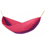 Hängematte Hamaka.eu doppelt rosa-lila-rosa