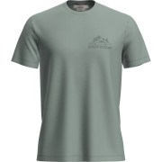 Herren-T-Shirt Icebreaker M Mer 150 Tech Lite SS T IB BackPack grün Moss